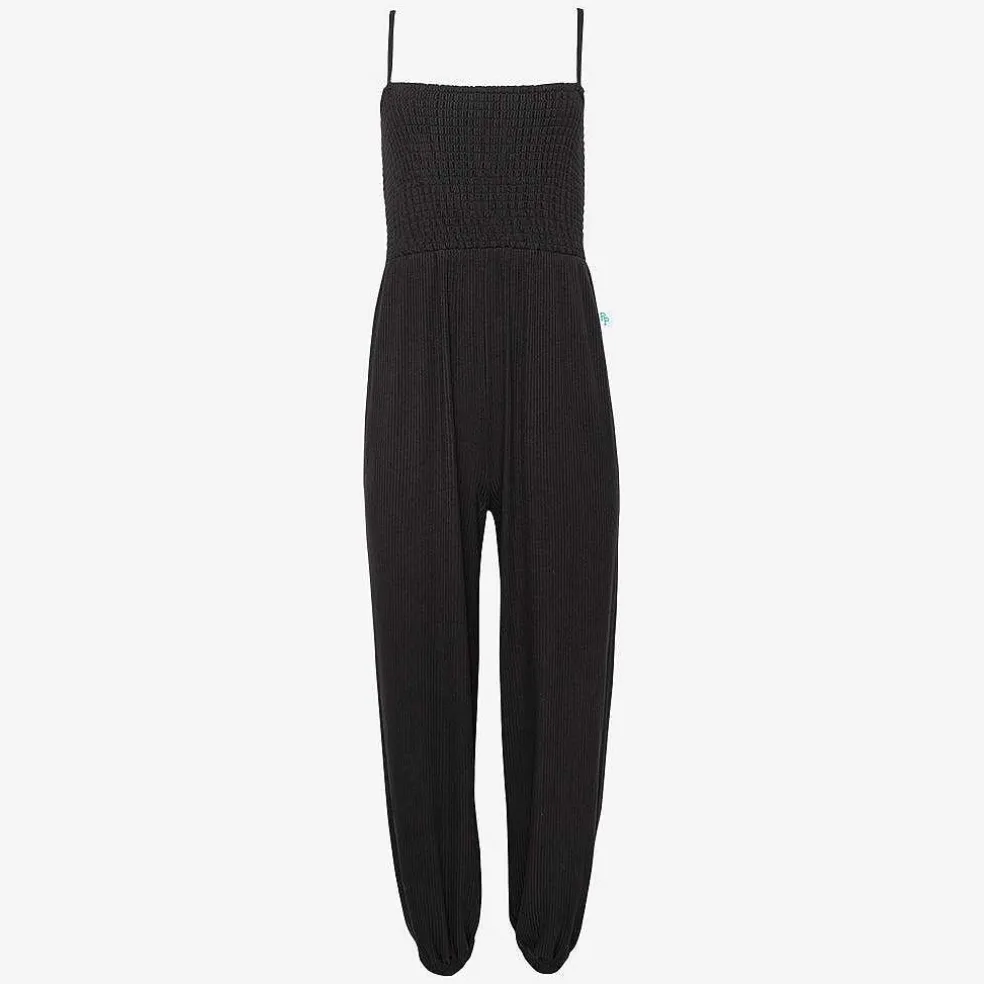 Posh Peanut Women'S Sleeveless Smocked Jumpsuit Outlet