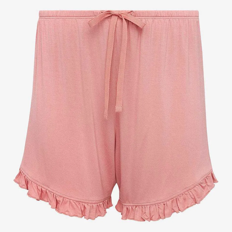 Posh Peanut Women'S Tank Ruffled Short Set Outlet