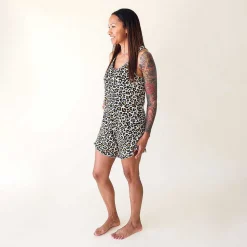 Posh Peanut Women'S Tank Ruffled Short Set Clearance