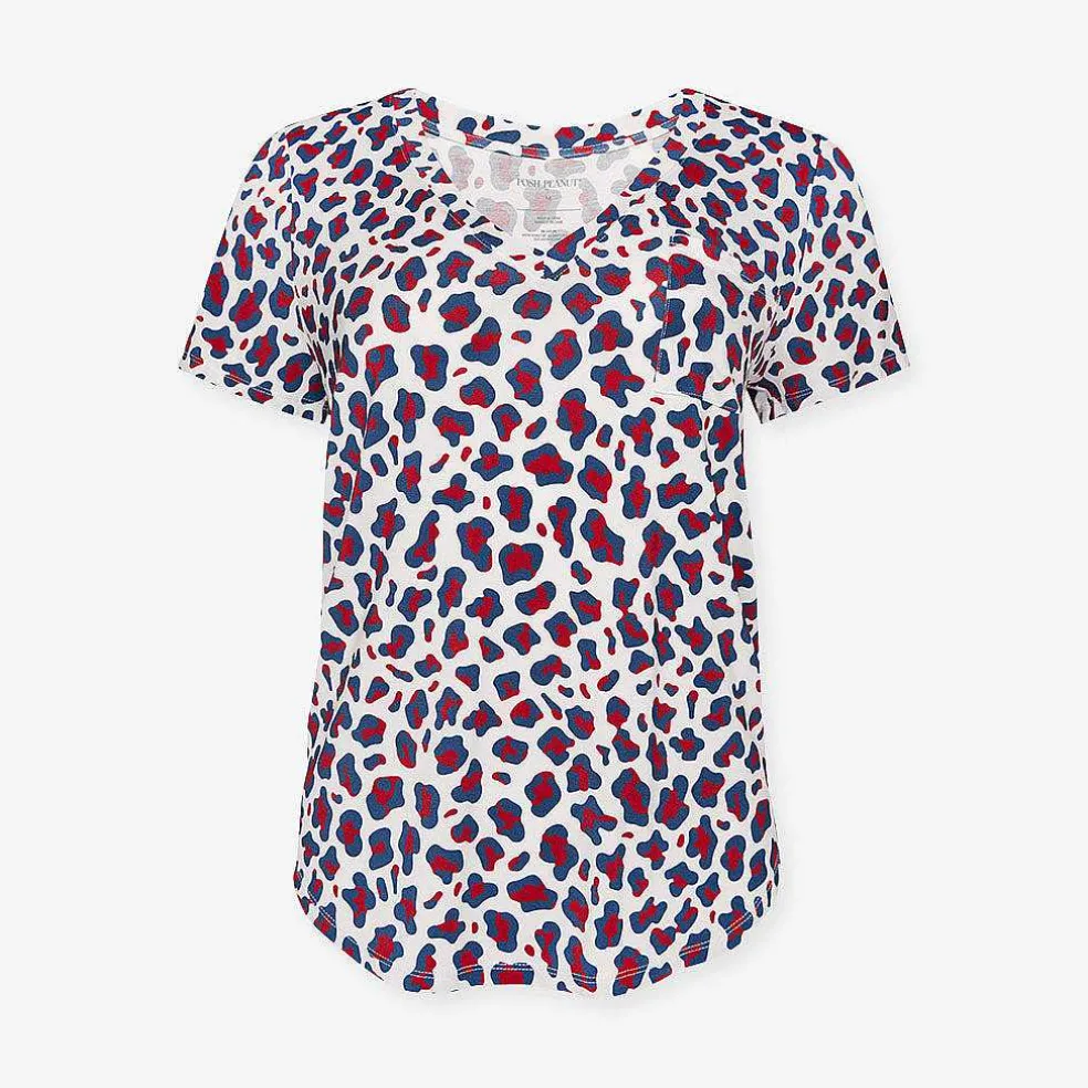 Posh Peanut Women'S V-Neck Tee Shop