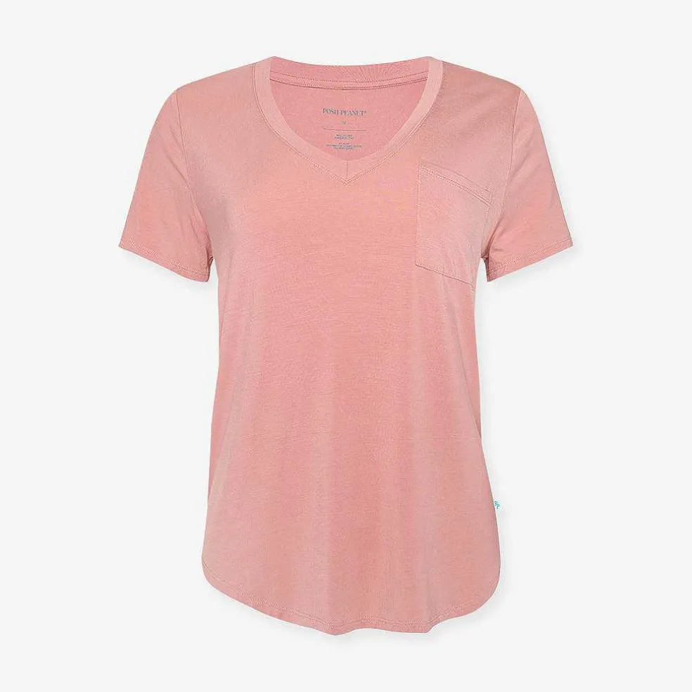 Posh Peanut Women'S V-Neck Tee Shop