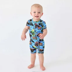 Posh Peanut Zippered Romper New