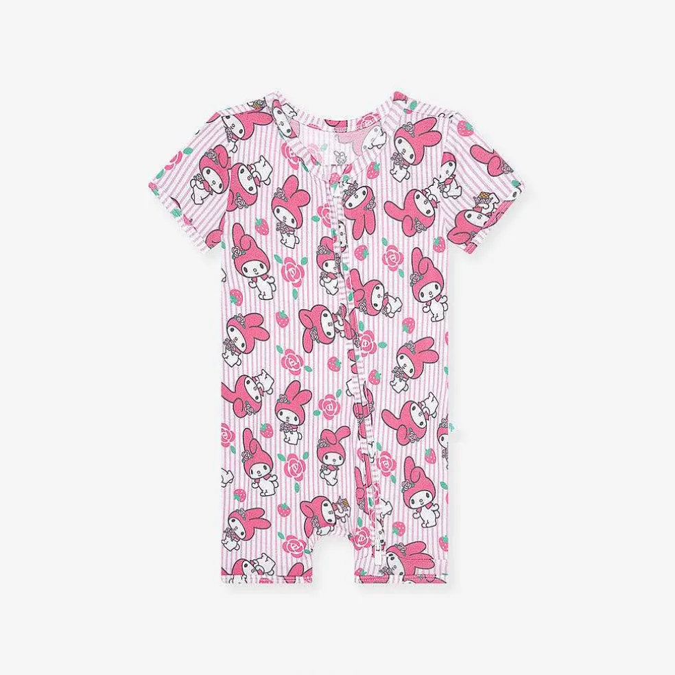 Posh Peanut Zippered Romper Sale