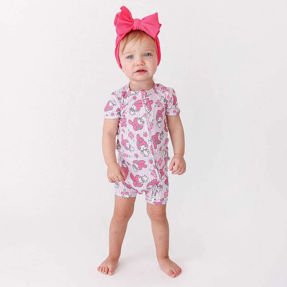 Posh Peanut Zippered Romper Sale