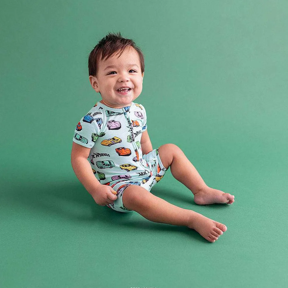 Posh Peanut Zippered Romper Online